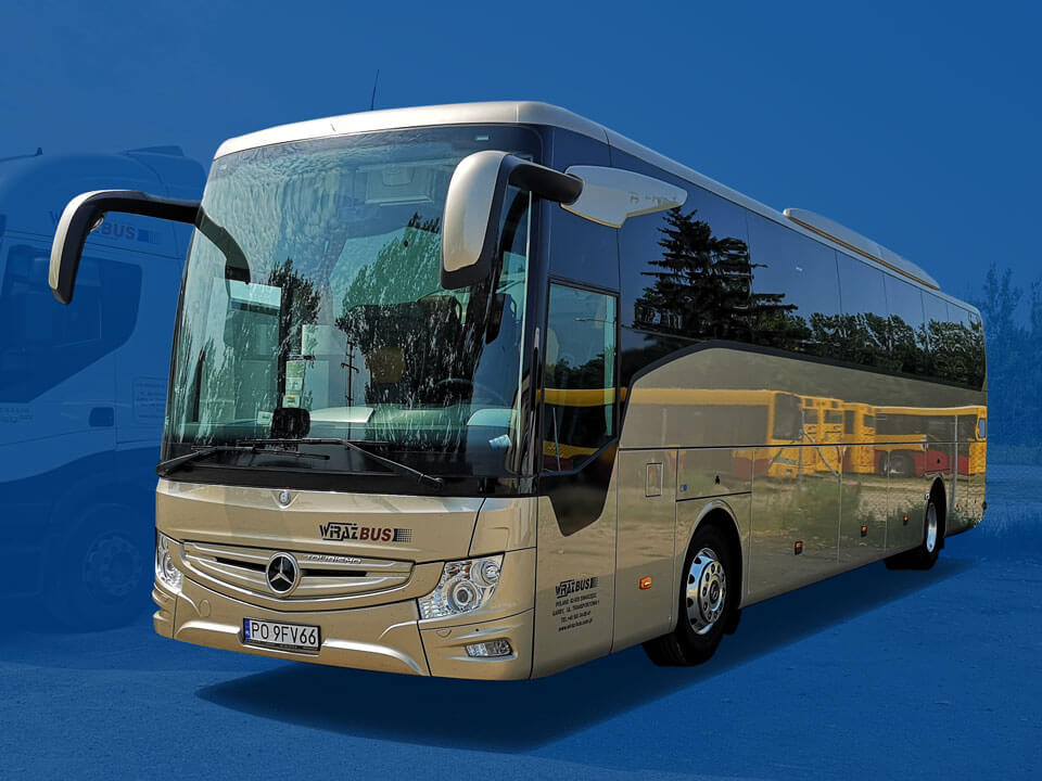 Mercedes Tourismo VIP 2018 - flota Wiraż-Bus