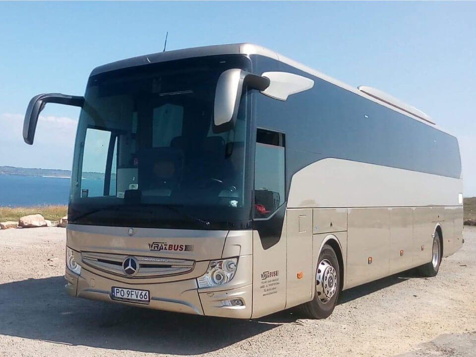 Mercedes Tourismo VIP 2018 - oferta wynajmu Wiraż-Bus